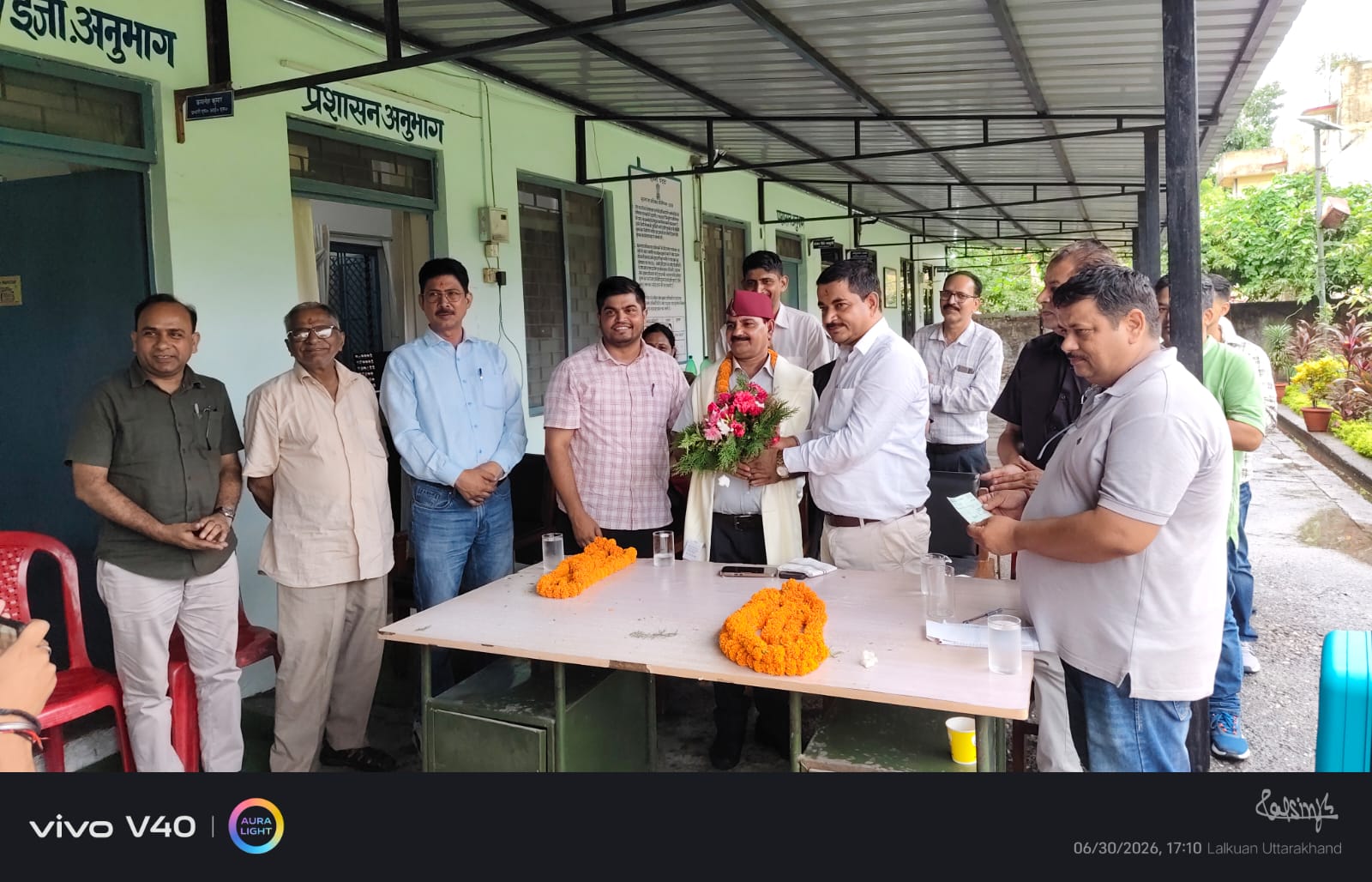 नैनीताल आंचल दुग्ध संघ में हरिश्चंद्र अवस्थी को भावभीनी विदाई, 39 वर्षों की सेवाओं को किया याद*